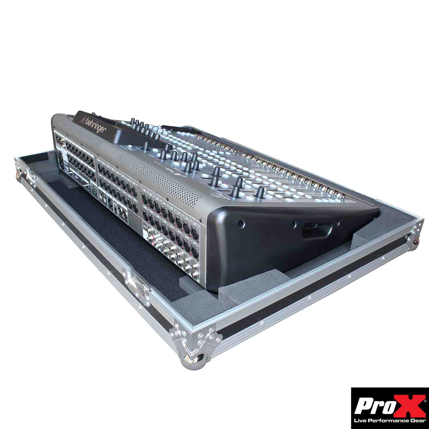 ProX XS-BX32W DJ Flight Road Case For Behringer X32 Digital Mixer With Wheels - Hollywood DJ