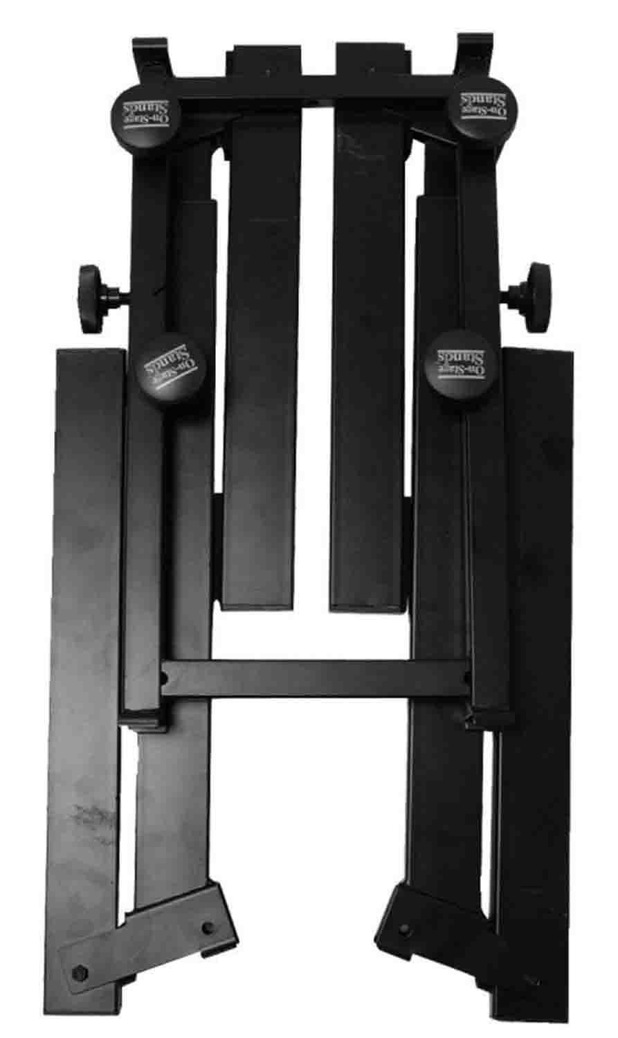 On Stage KS7365EJ Folding-Z Keyboard Stand with Second Tier - Hollywood DJ