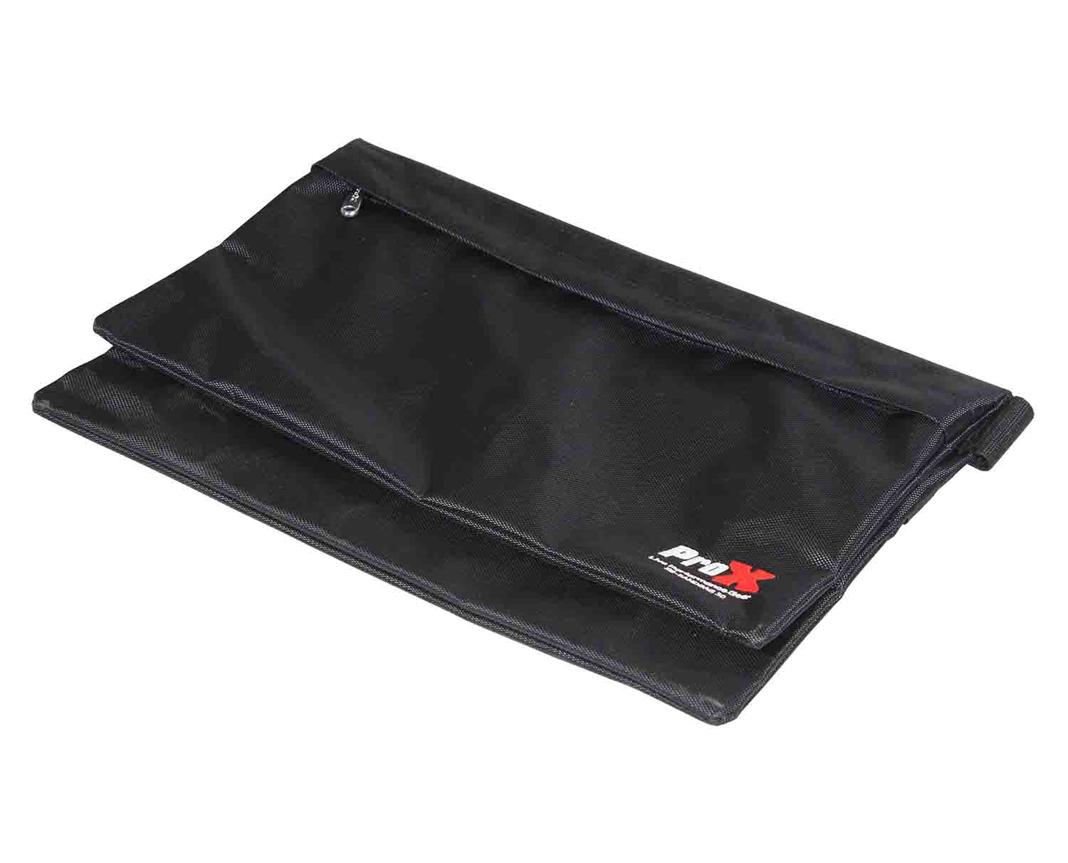 ProX XB-SANDBAG50 Black Double Zipper Saddlebag Sandbag - 50lb Capacity (Empty) - Hollywood DJ