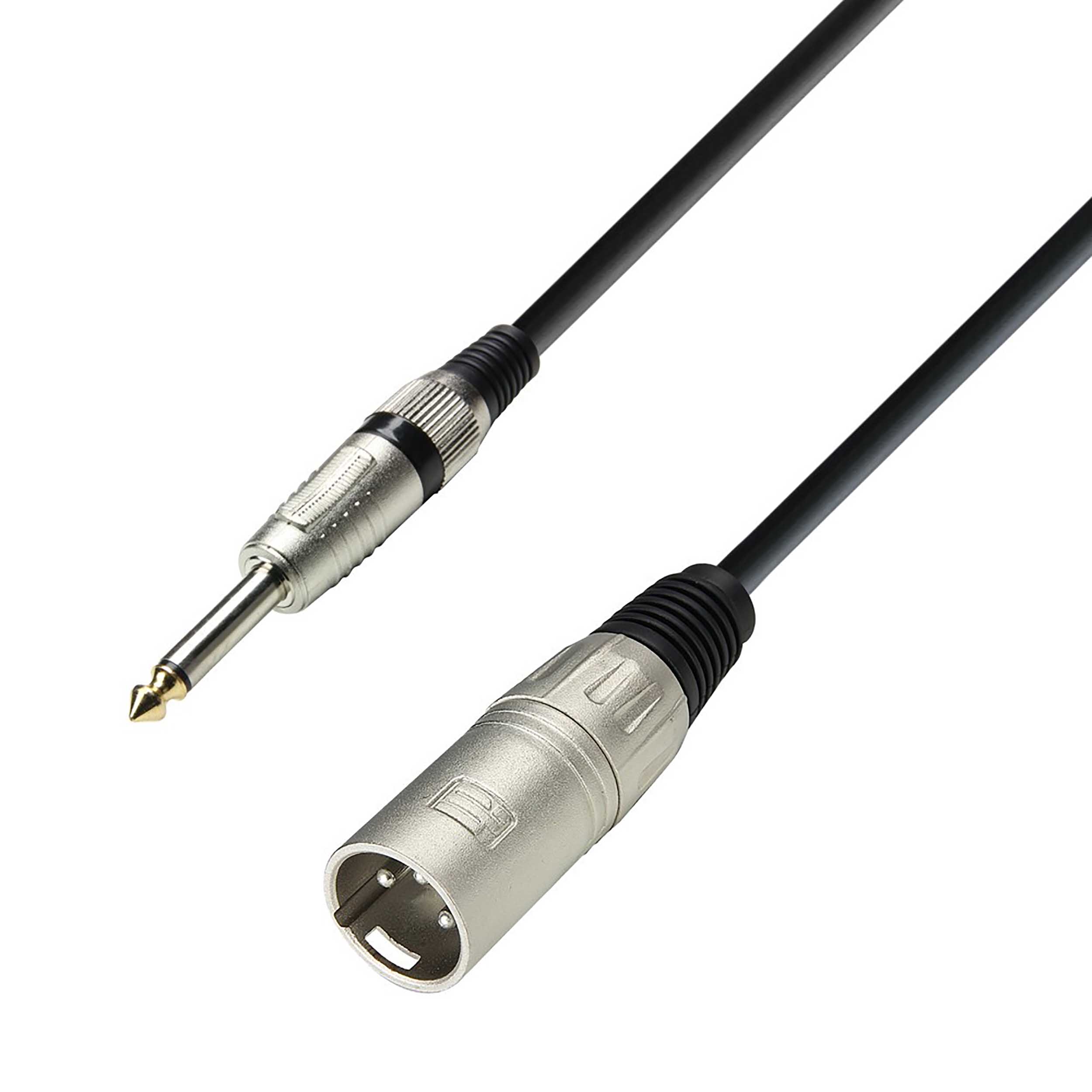 Adam Hall Cables 3 STAR MMP 0300 Unbalanced Cable XLR Male to Jack TS - 3 M by Adam Hall