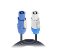 ProX XC-PWC14-06, 14 AWG High Performance Link Grey Male to Blue Male for Powercon Compatible Devices - 6 Feet by ProX Cases