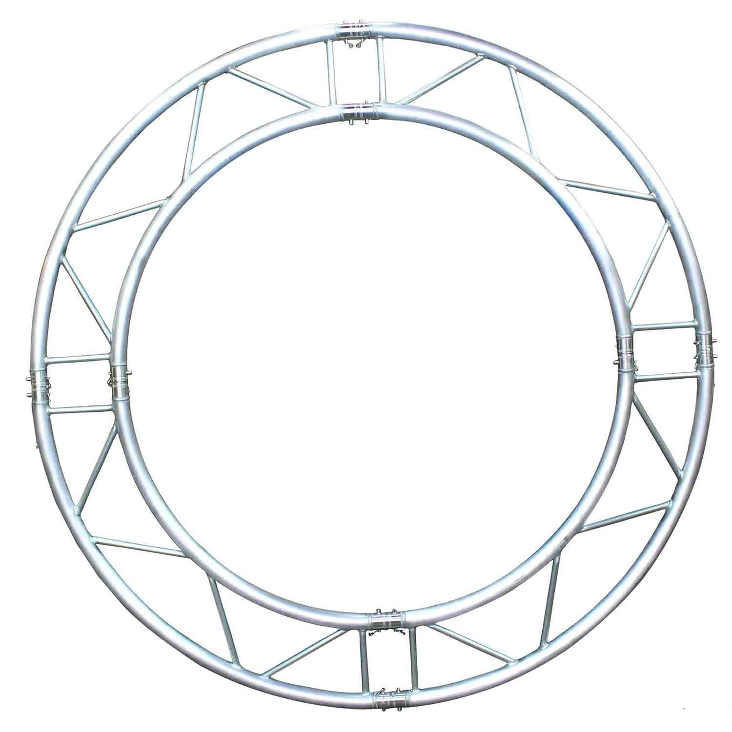 ProX XT-CH984-4X90, 3.0M Flat I-Beam Circle Truss Package - 9.84 Feet - Hollywood DJ