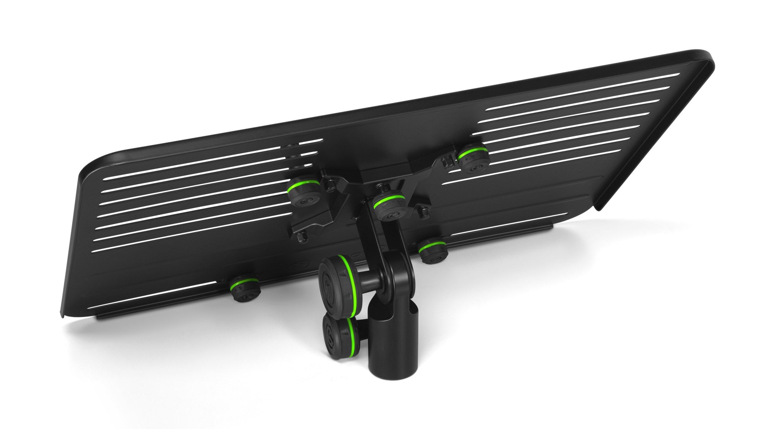 Gravity LTS TRAY 1, Laptop Tray with Adjustable Holding Pins - Hollywood DJ
