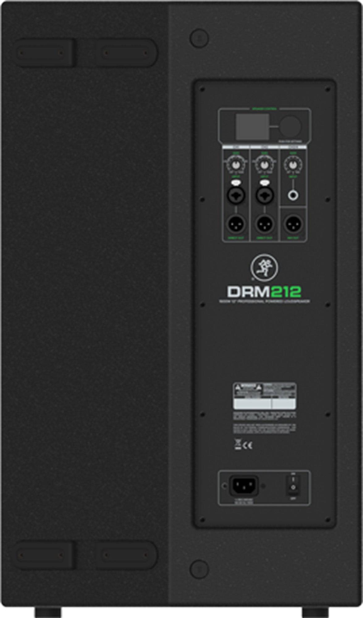 Mackie DRM212 1600W 12" Professional Powered Loudspeaker - Hollywood DJ