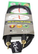 Prox XC-MM05 Balanced TRS-M Mini 1/8" to TRS-M Mini 1/8" High Performance Audio Cable - 5 Feet - Hollywood DJ