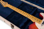Gator Cases GW-JM ELEC Deluxe Wood Case for Standard Electric Guitars - Journeyman Burlap Exterior - Hollywood DJ