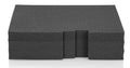 Gator Cases GRW-DRWFOAM-3 Replacement Diced Foam Block for GRW-DRWF3 - Hollywood DJ