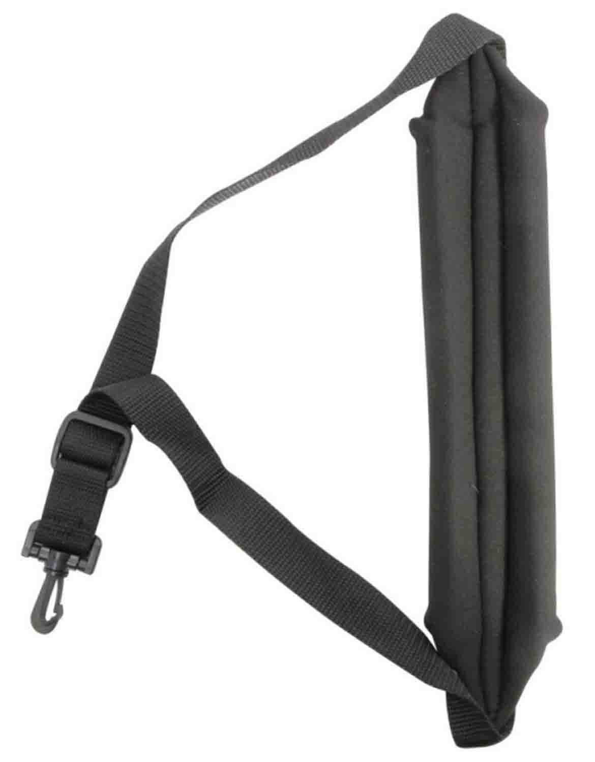 OnStage SPS5000 Deluxe Foam-Padded Strap for Saxophone - Black - Hollywood DJ