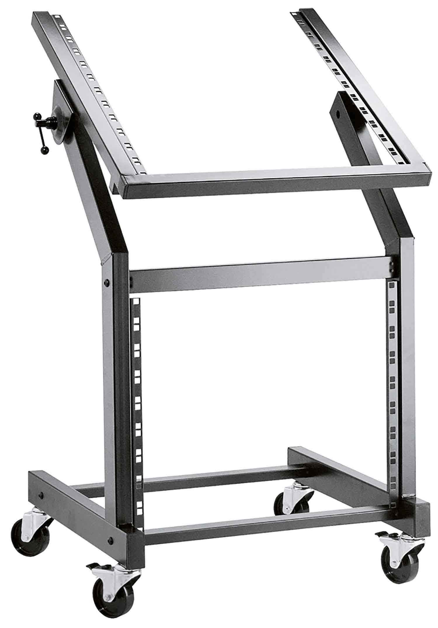 K&M 42020 Rack Wagon - Black - Hollywood DJ