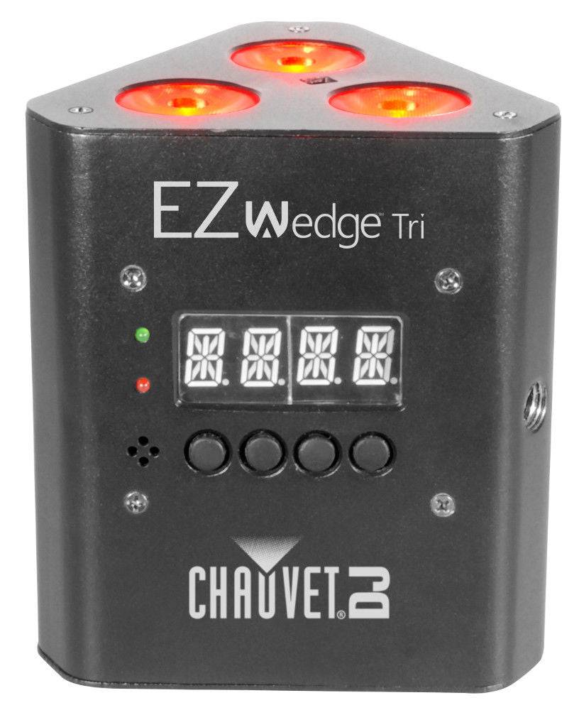 Chauvet DJ EZWedge Tri RGB Battery Powered Wash Tri color Light Fixture - Hollywood DJ