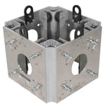ProX XT-BLOCK-MK2 Ground Support Sleeve Block for 12 Inch F34 Truss Systems - Hollywood DJ
