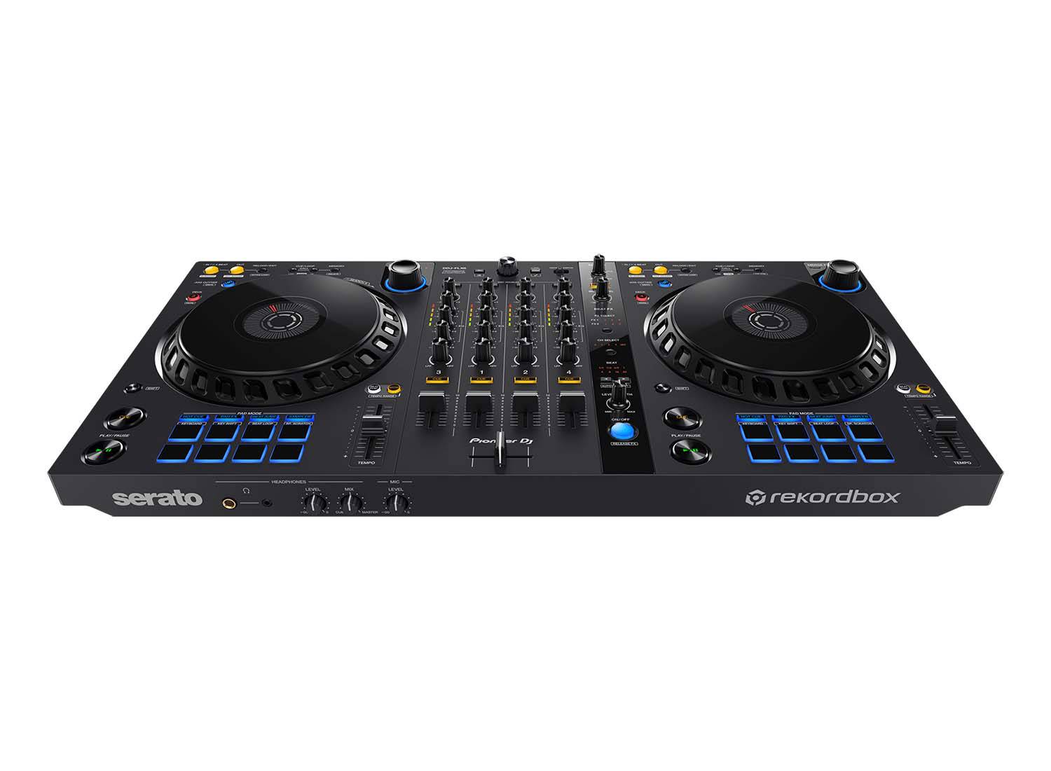 DJ Travel Package with Pioneer DJ DDJ-FLX6 Controller, Headliner HL20000 Laptop Stand and ProX XB-DJCL DJ Bag - Hollywood DJ