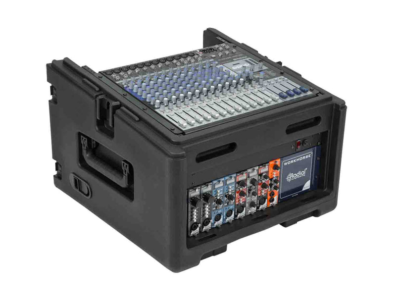 SKB Cases 1SKB-R104W, 10 x 4 Rolling Compact Rig - Hollywood DJ