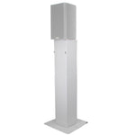 ProX XT-FLEXTOTEM TV Adjustable Totem Stand with TV Mount, Foldable Base Plate and Speaker Stud - 3ft to 6ft Height - Hollywood DJ
