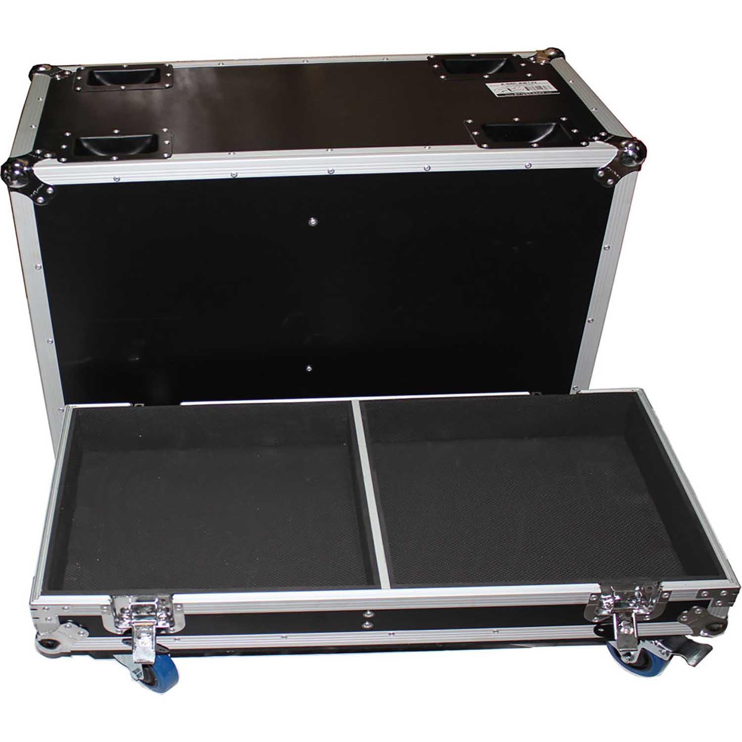 ProX X-QSC-KW122 Dual ATA Style Speaker Flight Case for QSC KW122 Speakers Holds 2 - Hollywood DJ