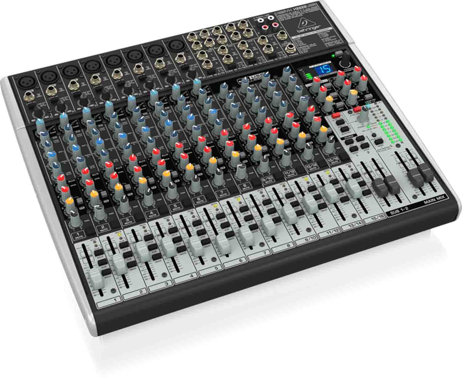 Behringer Premium 22-Input 2/2-Bus Mixer With XENYX Mic Preamps And Compressors - Hollywood DJ