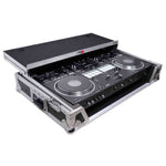 ProX XS-DDJREV7WLT DJ Flight Case for Pioneer DDJ-REV7 DJ Controller with Sliding Laptop Shelf and Wheels - Hollywood DJ
