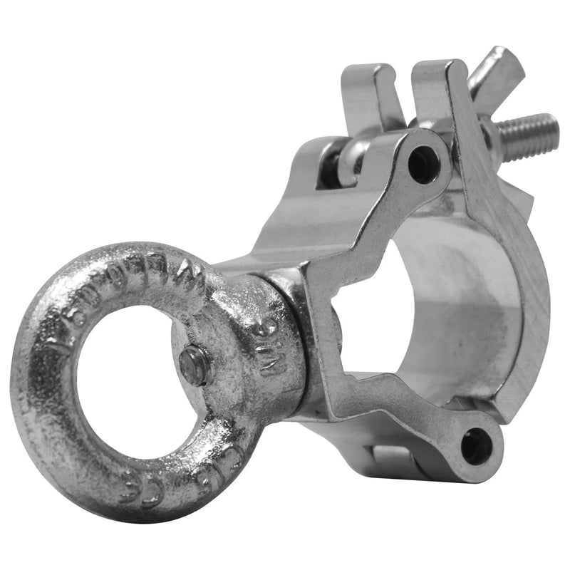 Odyssey LACE25XS, Aluminum Extra Small Mini Clamp With Eye Bolt Aluminum Finish Odyssey