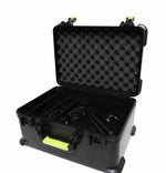 Shure MICCASEW07 Molded Case with Drops for 7 Wireless Microphones and TSA-Approved Latches - Hollywood DJ