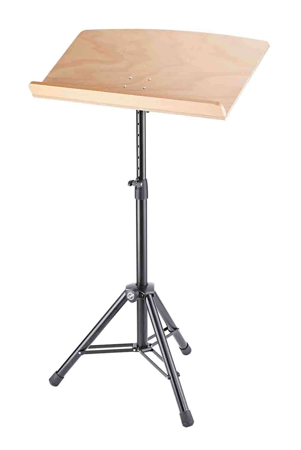 K&M 12332 Orchestra Conductor Stand Desk - Beech Nature - Hollywood DJ
