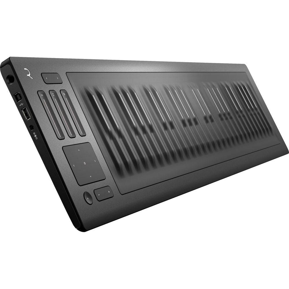 ROLI Seaboard RISE49 49-Note USB Keyboard Controller and Synthesizer - Hollywood DJ