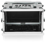 Gator Cases GR-6S Shallow Molded 6U Audio Rack Case 14.25″ Deep - Hollywood DJ