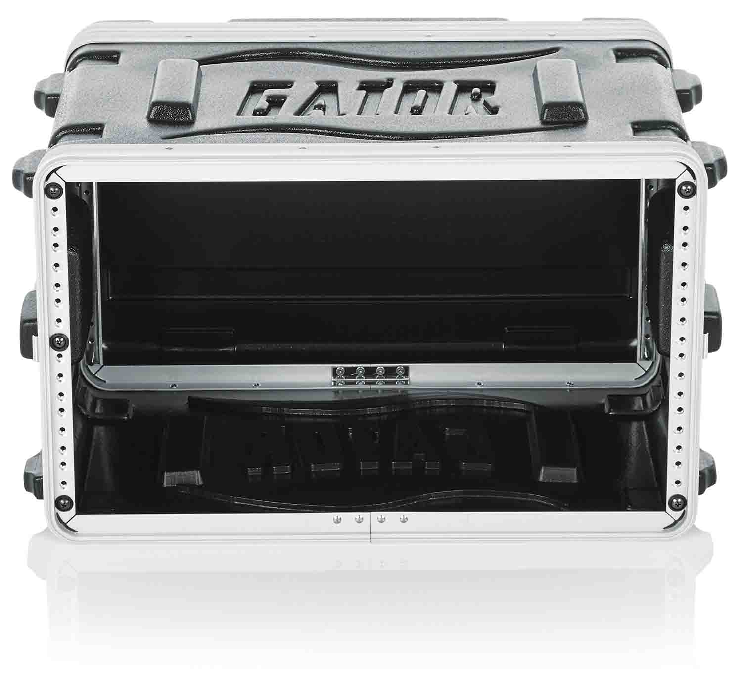 Gator Cases GR-6S Shallow Molded 6U Audio Rack Case 14.25″ Deep - Hollywood DJ