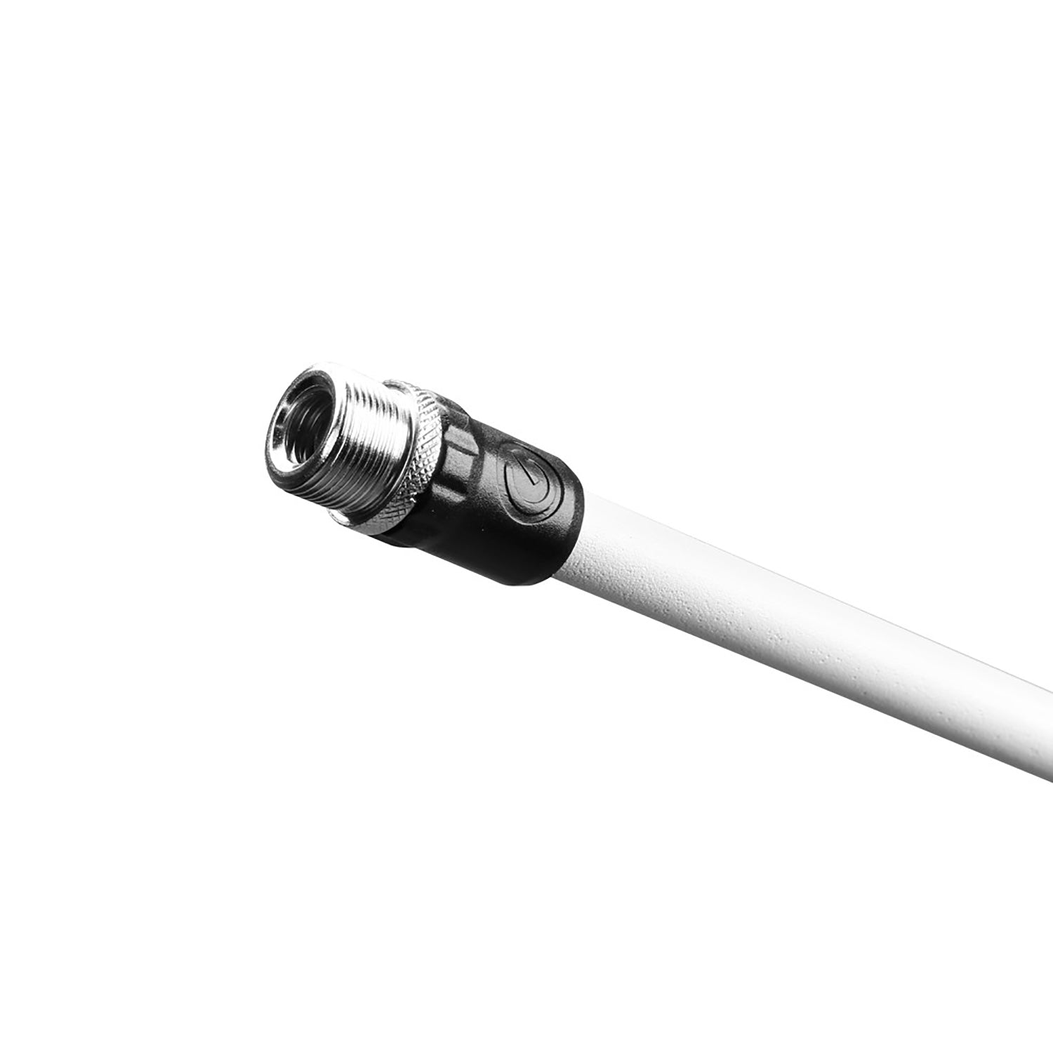 Gravity GMS4322W Microphone Stand With Folding Tripod Base and 2-Point Adjustment Telescoping Boom - White - Hollywood DJ