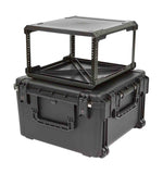 SKB Cases 3i-2424M146U, 20-Inch 6U iSeries Injection Molded Fly Rack - Hollywood DJ