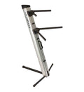 Ultimate Support APEX AX-48 PRO S, Column Keyboard Stand - Silver - Hollywood DJ