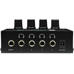 Mackie HM-4 4-Way Headphone Amplifier - Hollywood DJ