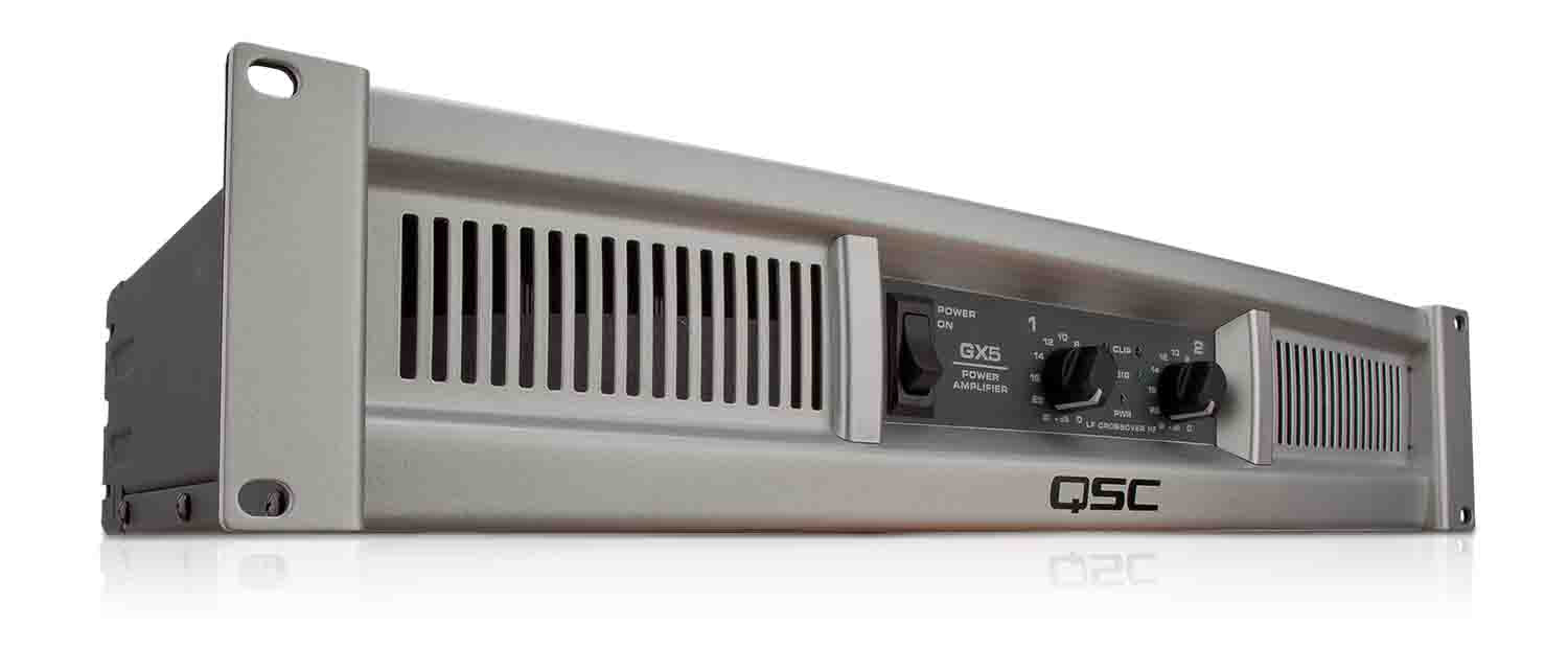 QSC GX5 2 channel Power Amplifier - 700W - Hollywood DJ