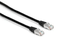 Hosa CAT-605BK, 5-Inch Cat6 Patch Cable with 8P8C Connector - Black - Hollywood DJ