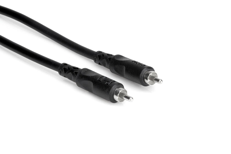 Hosa CRA-103 RCA to RCA Unbalanced Interconnect, 3 feet - Hollywood DJ