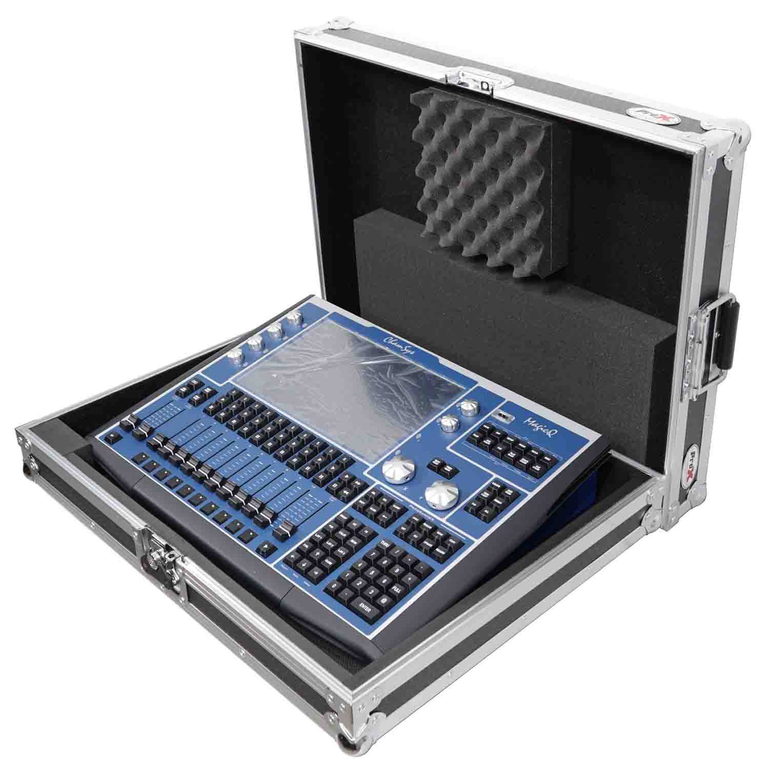 ProX XS-UMIX1821 Universal Mixer Road Case W-Pluck-N-Pak Foam for up to 18" x 21" Mixers - Hollywood DJ