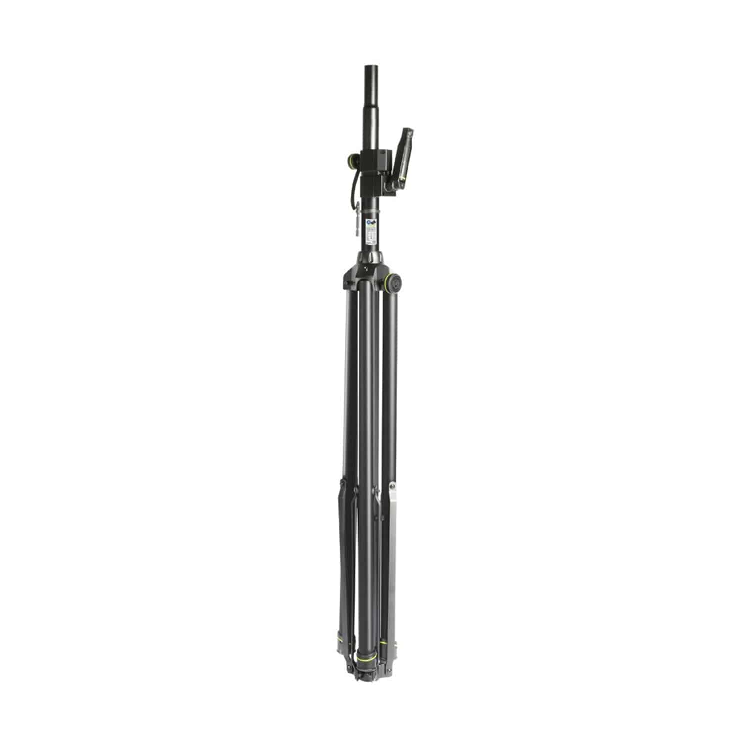 Gravity GSP4722B, Wind Up Speaker Crank Tripod Stand, Up To 7.2 ft - Hollywood DJ