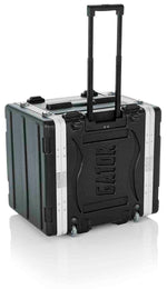 Gator Cases GRR-8L Rolling Molded 8U Rack Case - Hollywood DJ