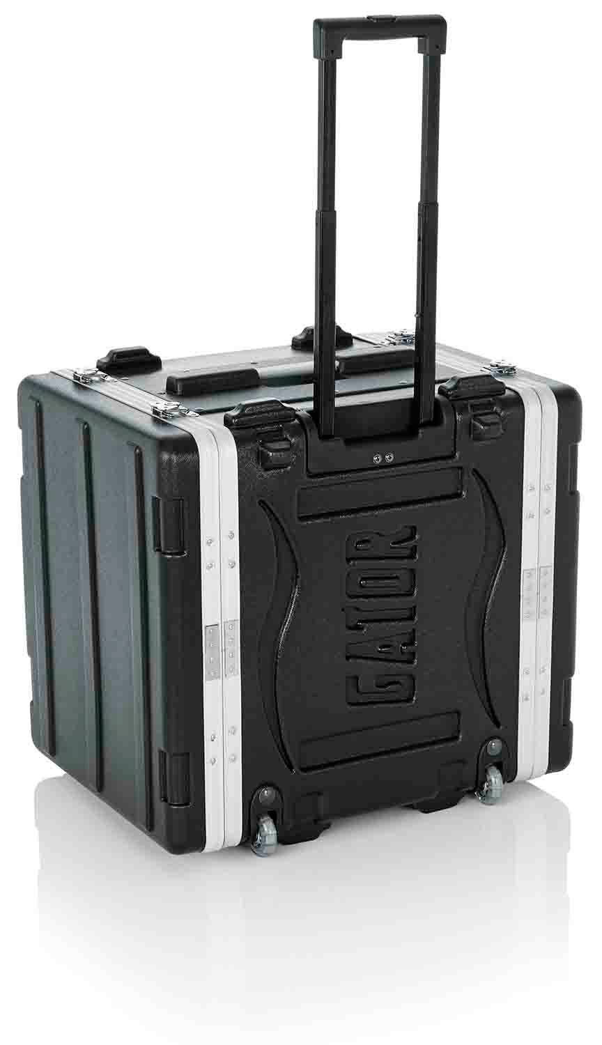 Gator Cases GRR-8L Rolling Molded 8U Rack Case - Hollywood DJ