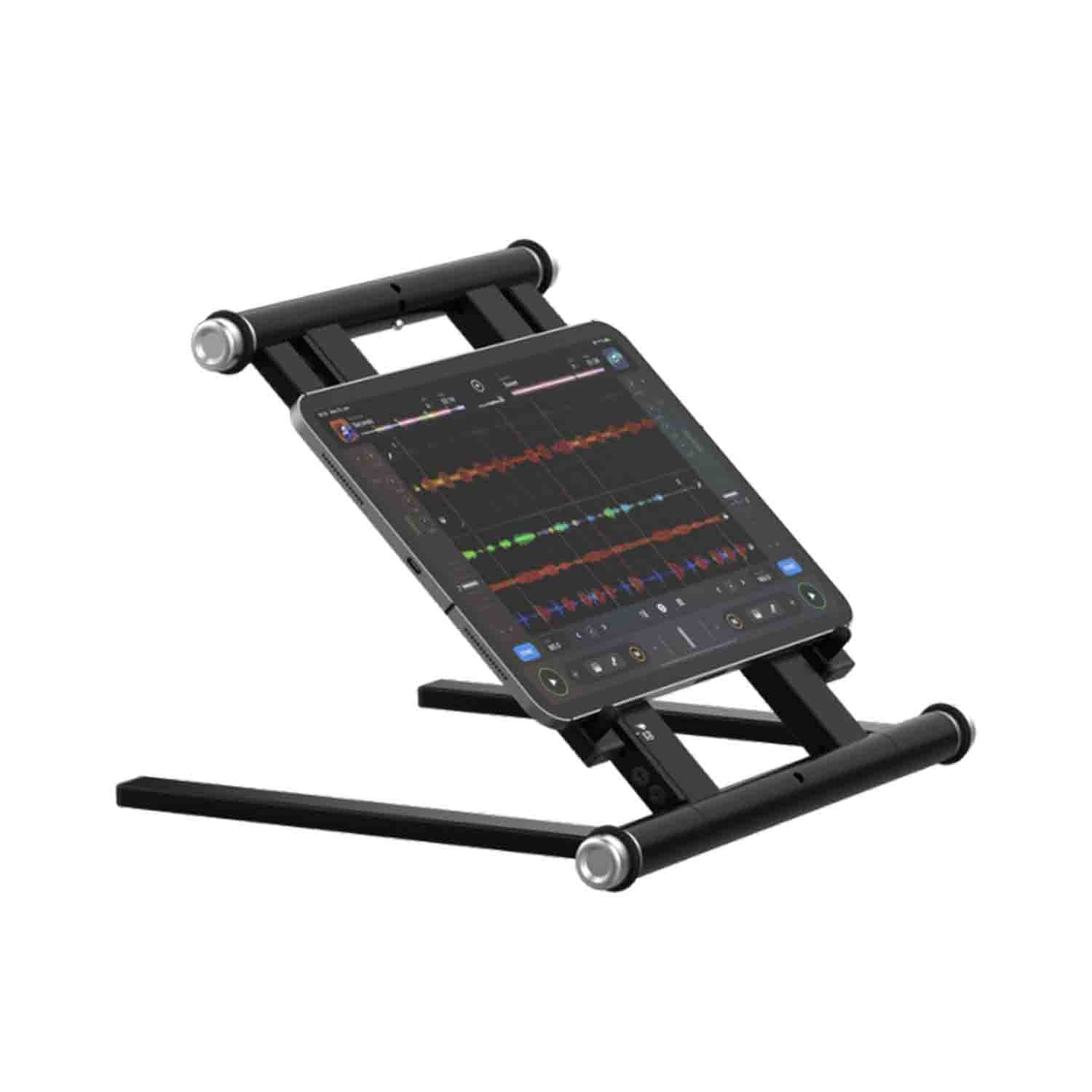 B-Stock: Reloop STAND HUB Advanced Laptop Stand with USB-C PD Hub - Hollywood DJ
