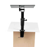 Gator Frameworks GFWLAPTOP2500 Clampable Laptop Stand - Desktop Clamp with Adjustable Height (Universal) - Hollywood DJ