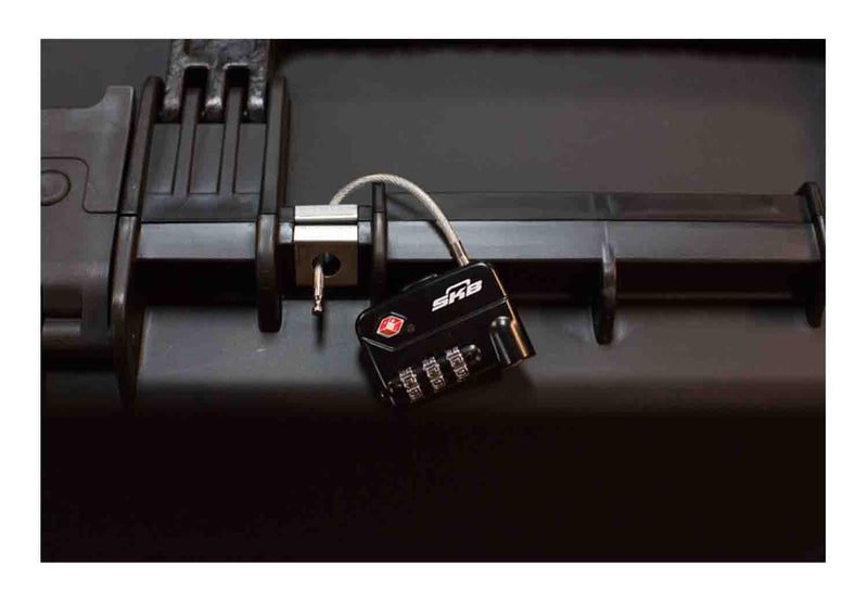 SKB Cases 1SKB-PDL-C TSA Combination Cable Padlocks - Hollywood DJ
