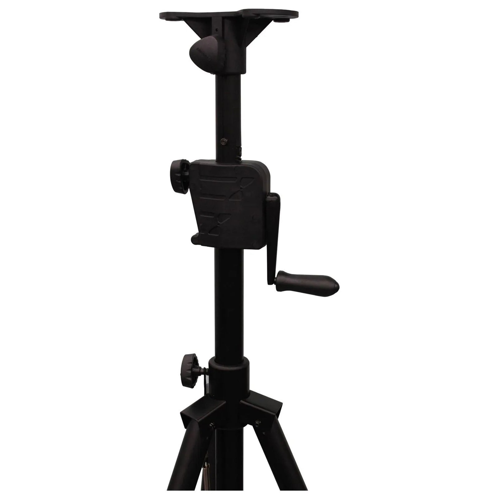 Odyssey LTS1APRO, 8.5-Feet Black Single Adjustable Leg Tripod Stand With Height Adjustable Crank by Odyssey