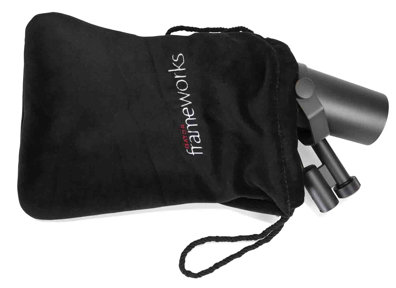 Gator Frameworks GFW-MICPOUCH Soft Bag for Studio Mics - Hollywood DJ