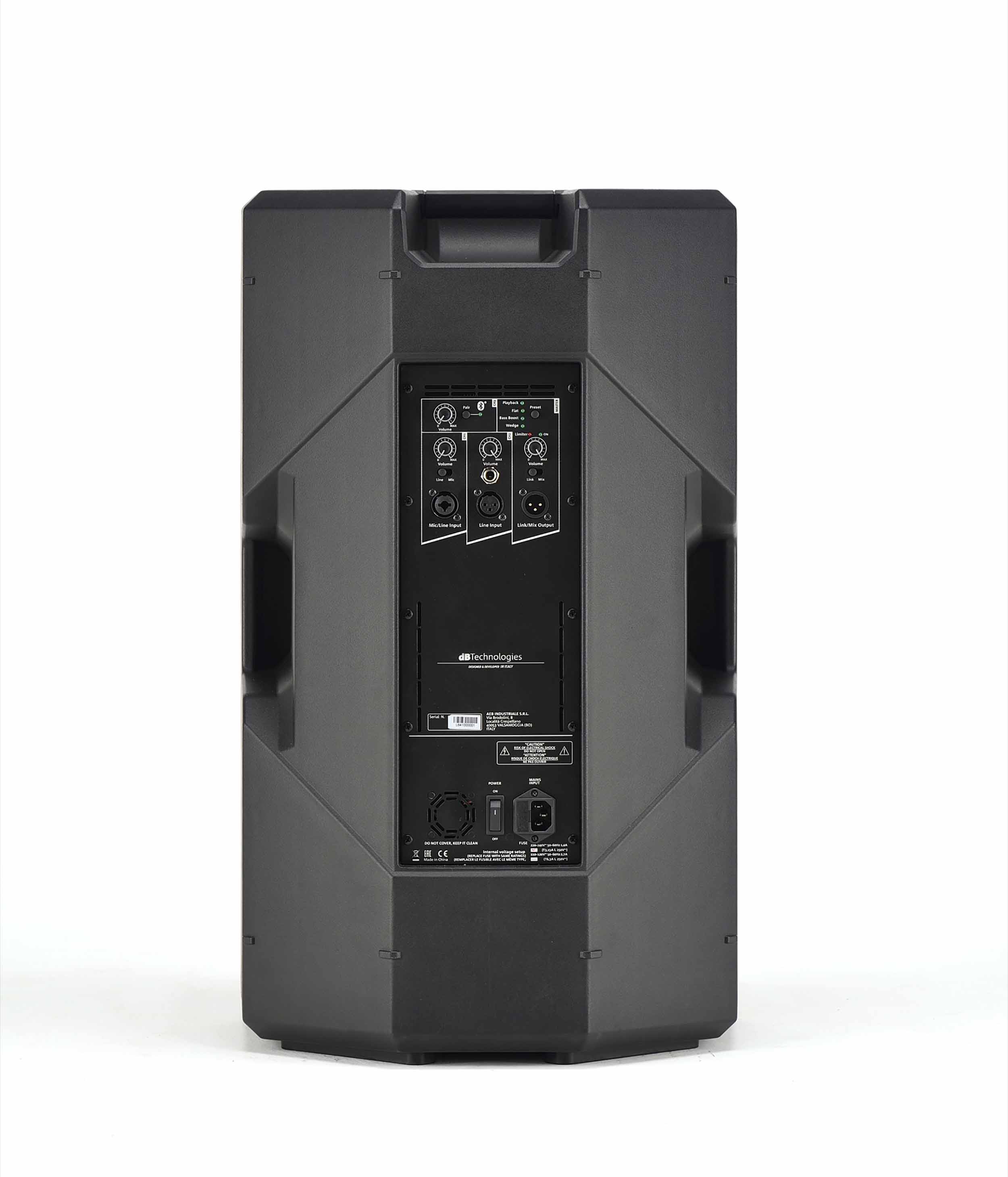 dB Technologies KL 15, 15" 2-Way Active Speaker - 800W - Hollywood DJ