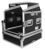 ProX T-8MRSS 8U Rack x 10U Top Mixer DJ Combo Flight Case - Hollywood DJ