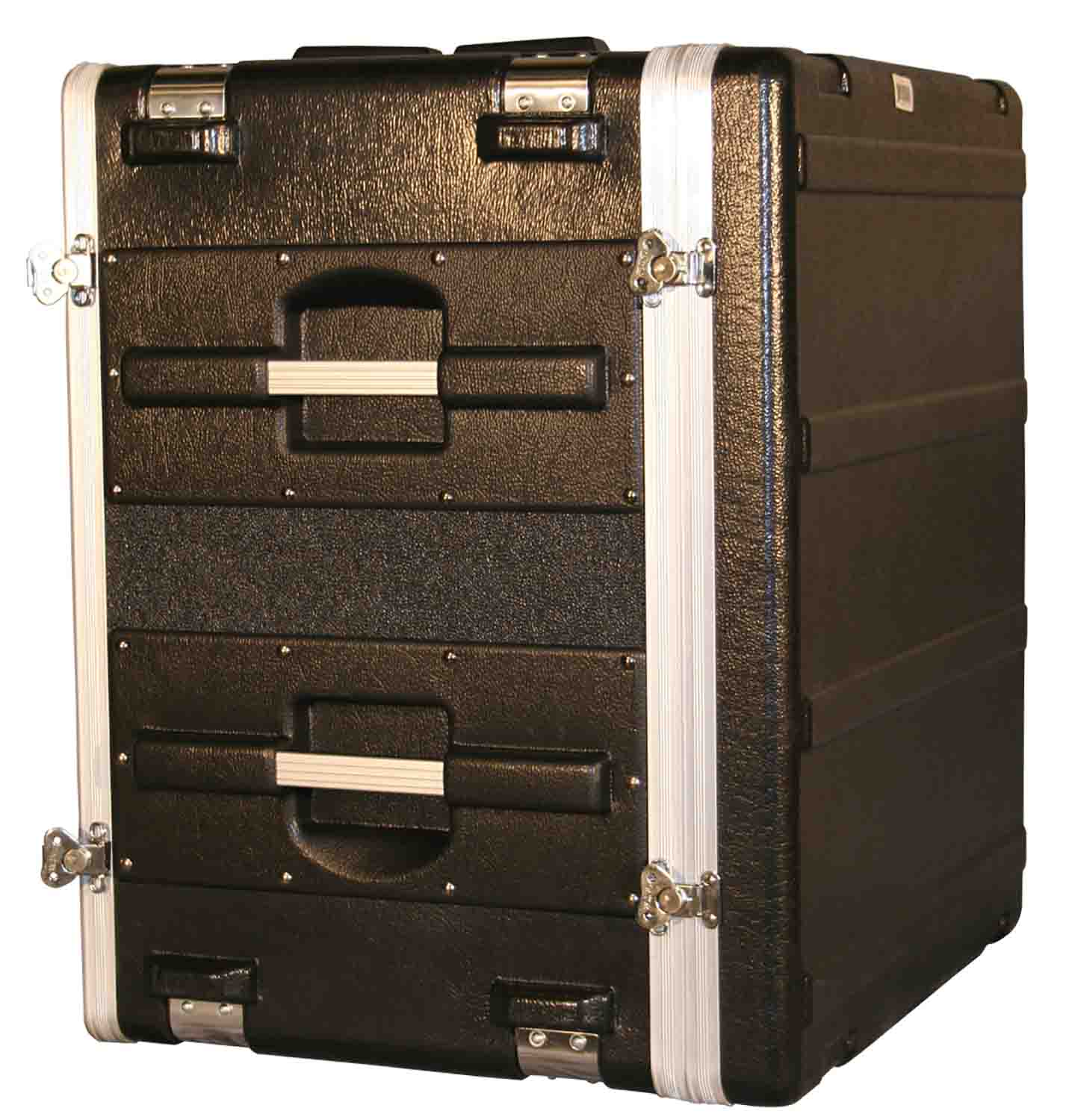 Gator Cases G-SHOCK-12L, 12U Shock Rack with Rubber Shock Suspension - Hollywood DJ