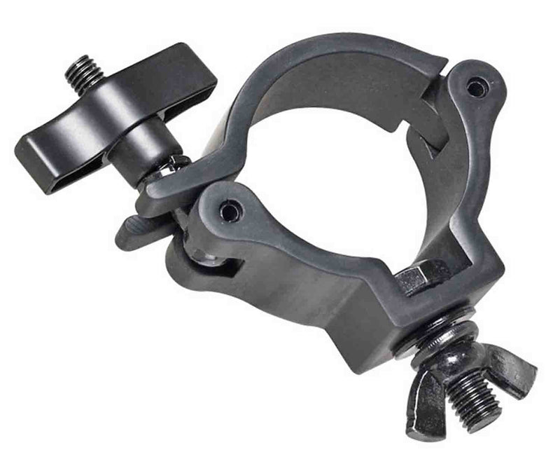 ProX T-C9H-BLK Single "O" Clamp with Big Wing Aluminium - Black Finish - Hollywood DJ