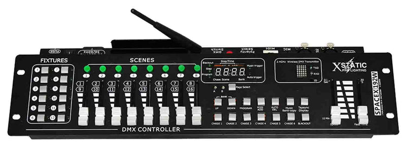 ProX X-192DMXW SPACEX 192W DMX Wireless Controller - Hollywood DJ