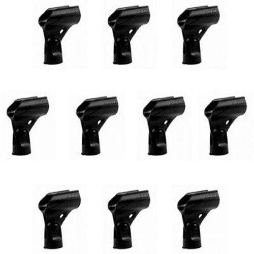 Shure A25DM 10-Pack of A25D Microphone Clips - Hollywood DJ