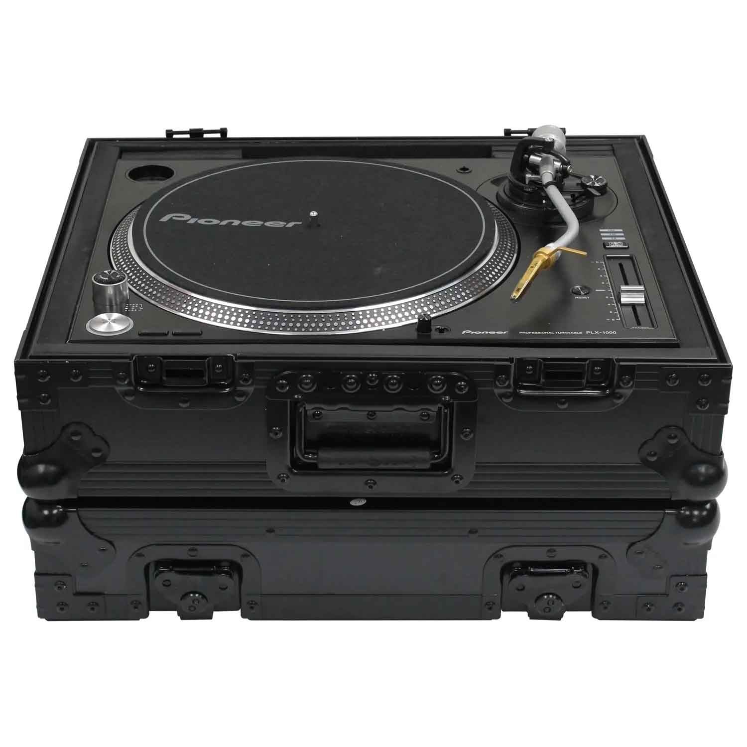 Odyssey FZ1200BL, Universal Black Turntable Flight Case